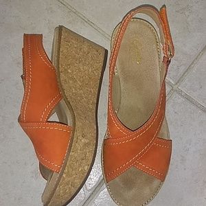 Clark's Wedge Sandals